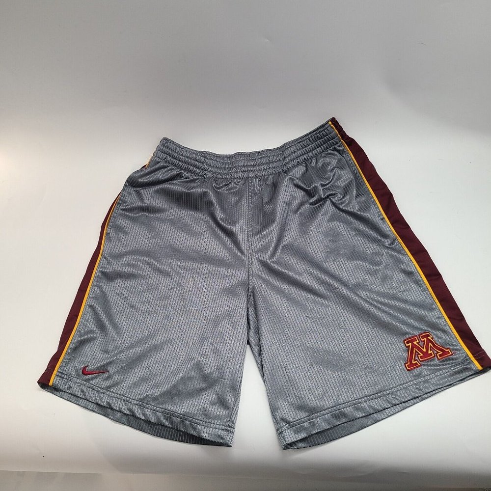 Minnesotta Golden Gophers Nike‎ Mesh Basketball Shorts Grey/Maroon/Gold